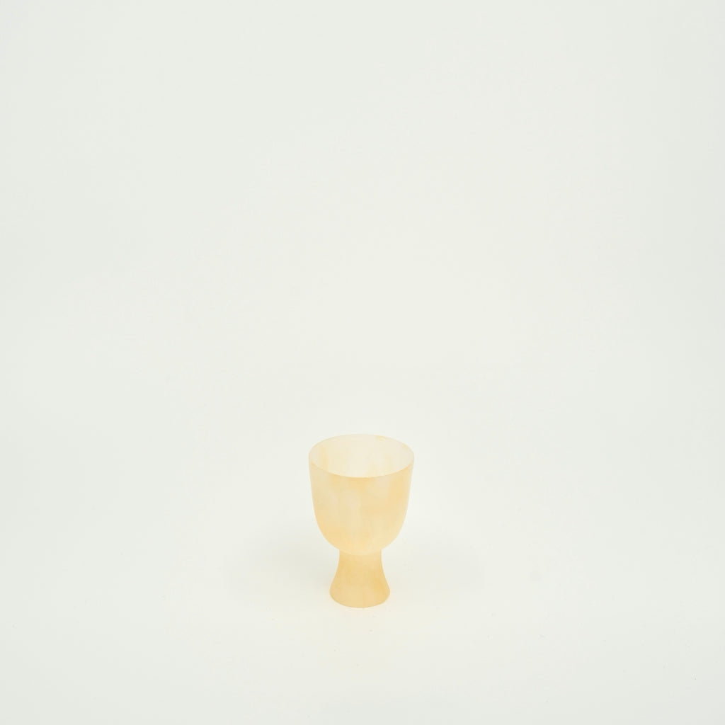Amber Glass Cup – Small