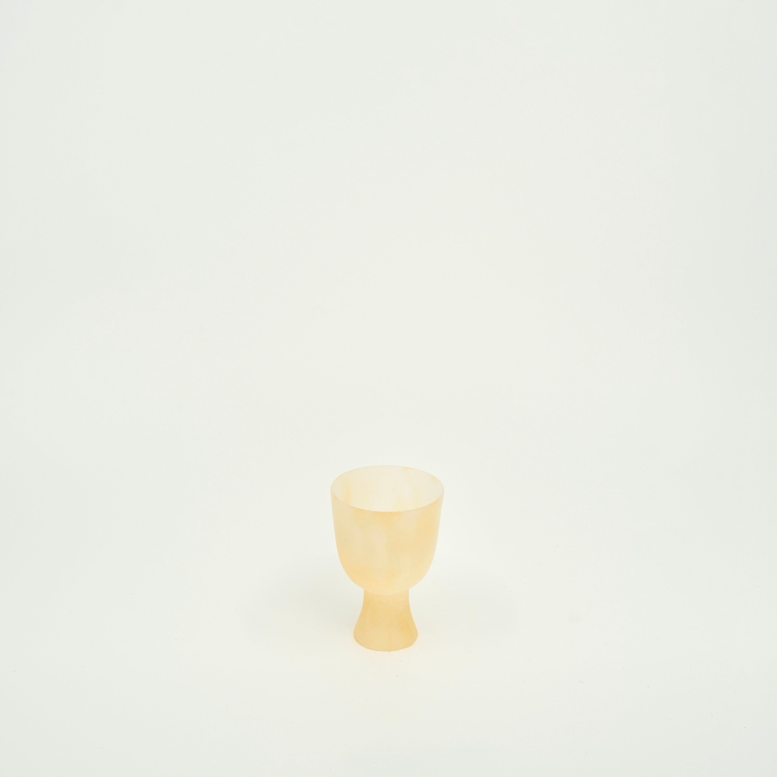 Amber Glass Cup – Small