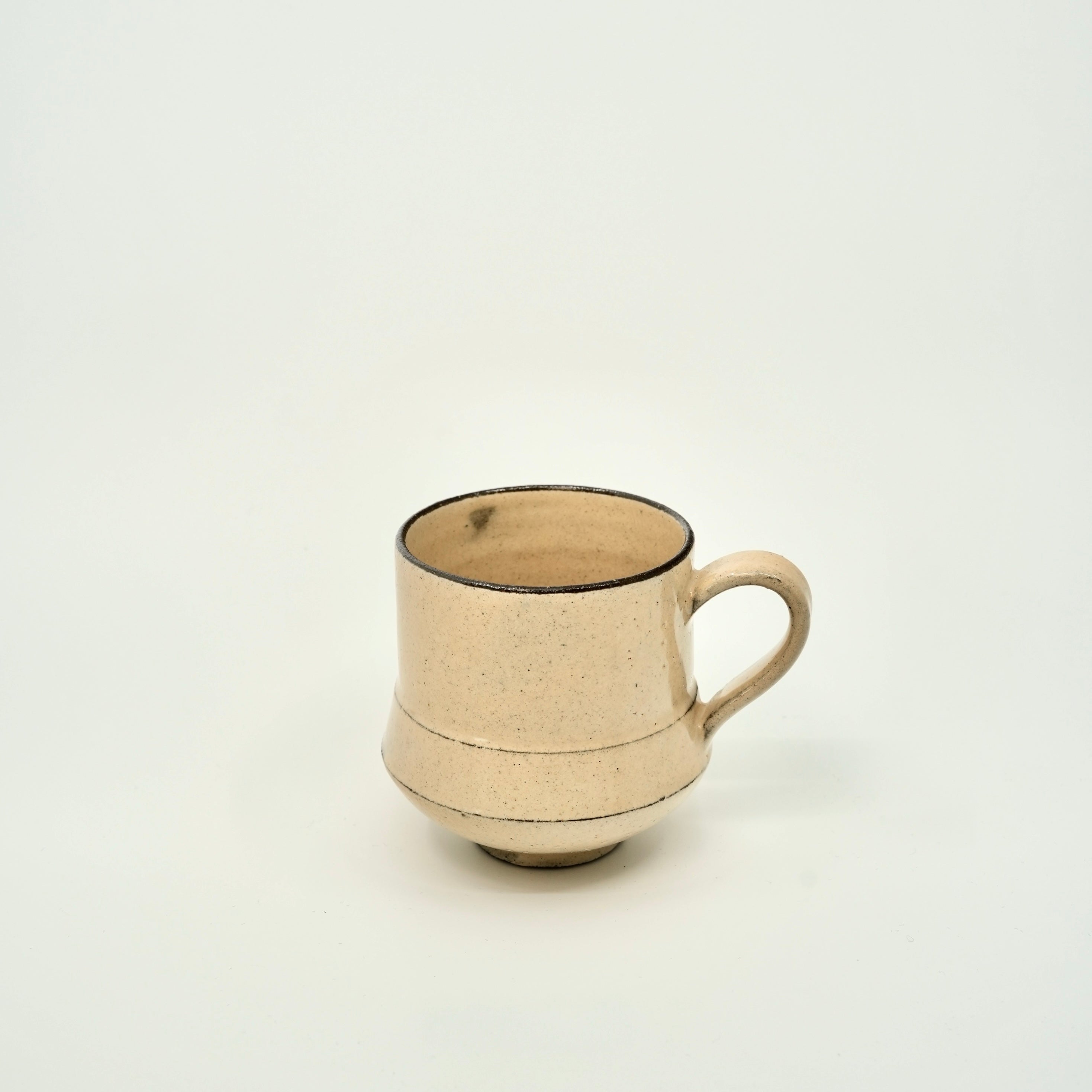 Footed Ceramic Mug