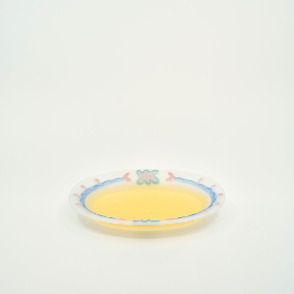 Relief Glass Plate – Oval