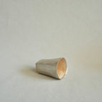 Silver Faceted Cup – Medium