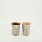 Silver Faceted Cup – Medium