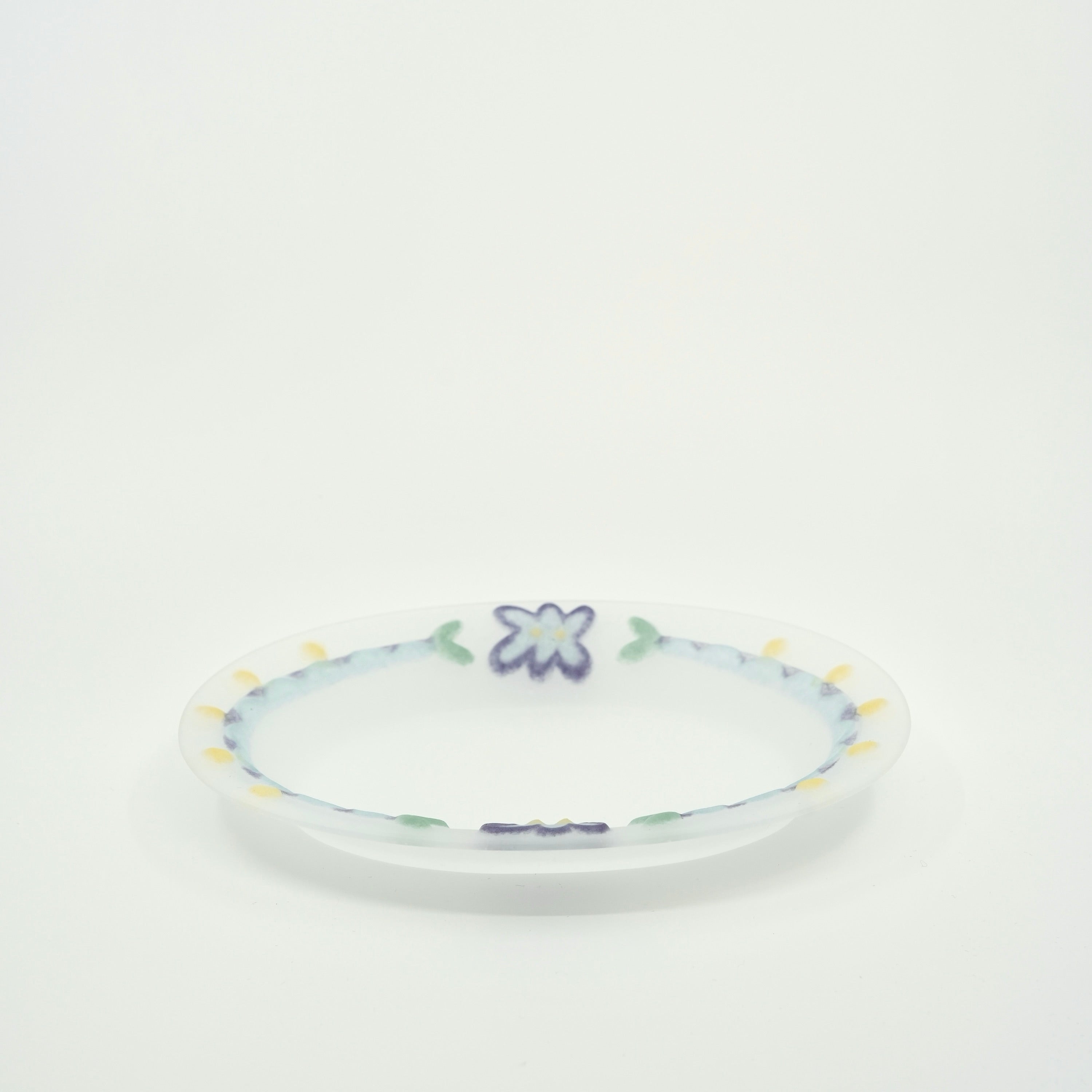 Relief Glass Plate – Oval