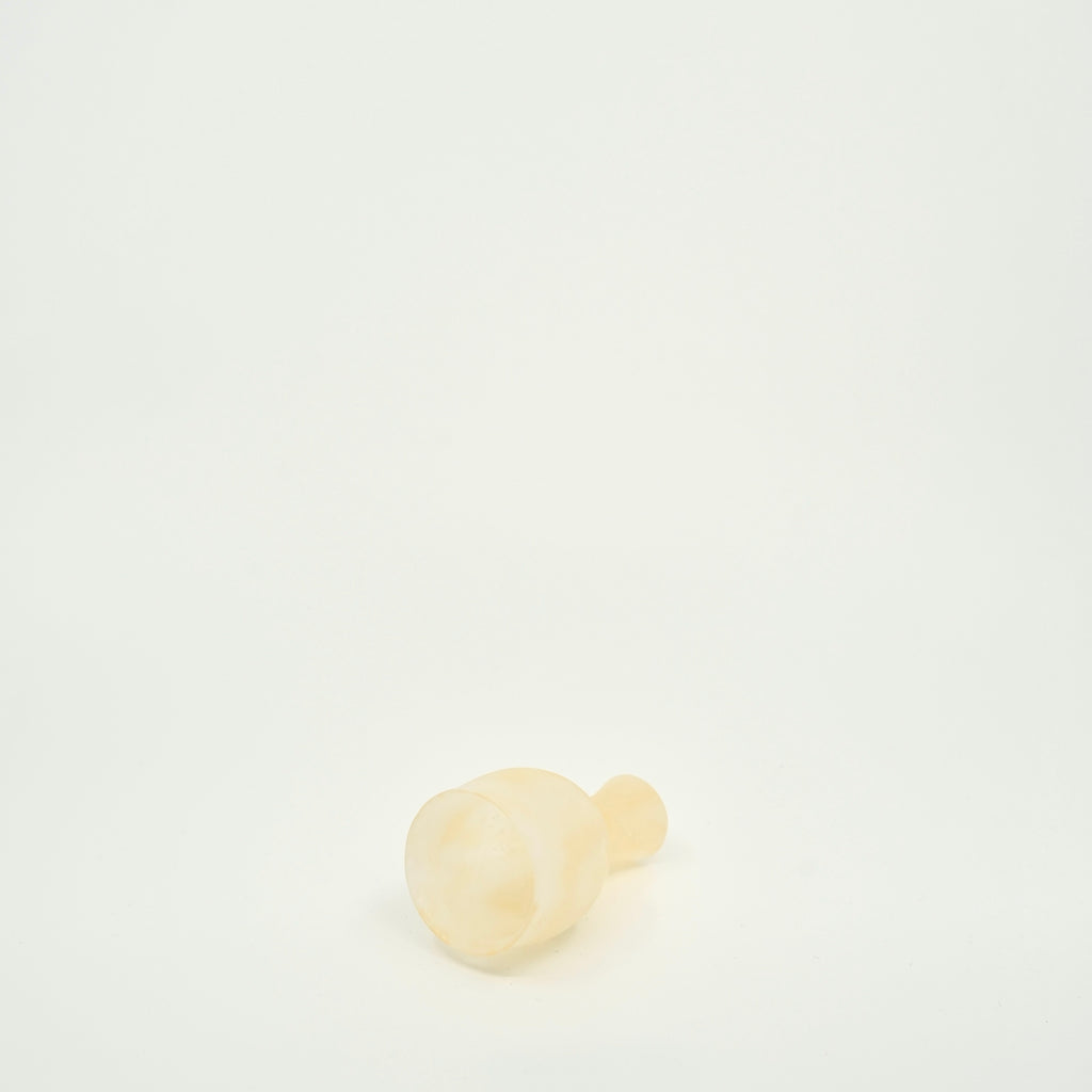 Amber Glass Cup – Small