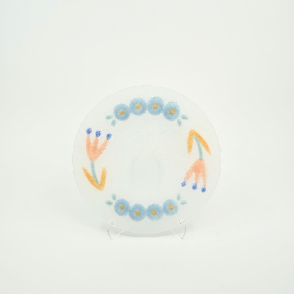 Relief Glass Plate – Round