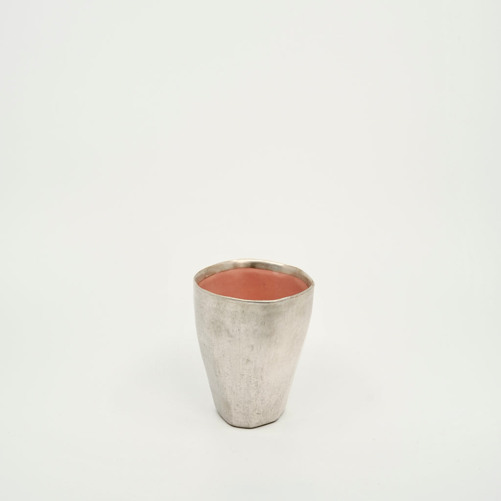 Tall Faceted Cup