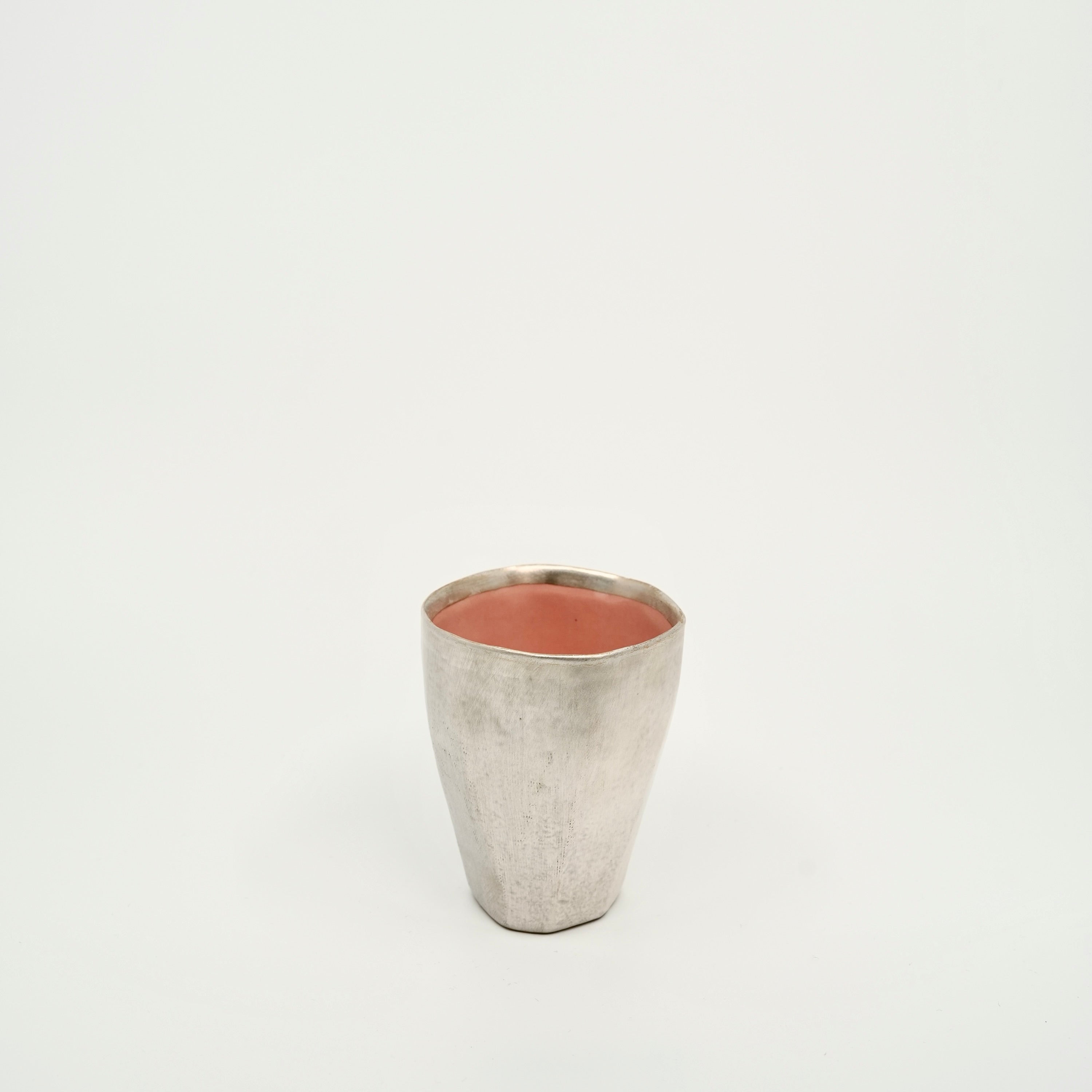 Tall Faceted Cup