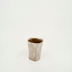Silver Faceted Cup – Medium