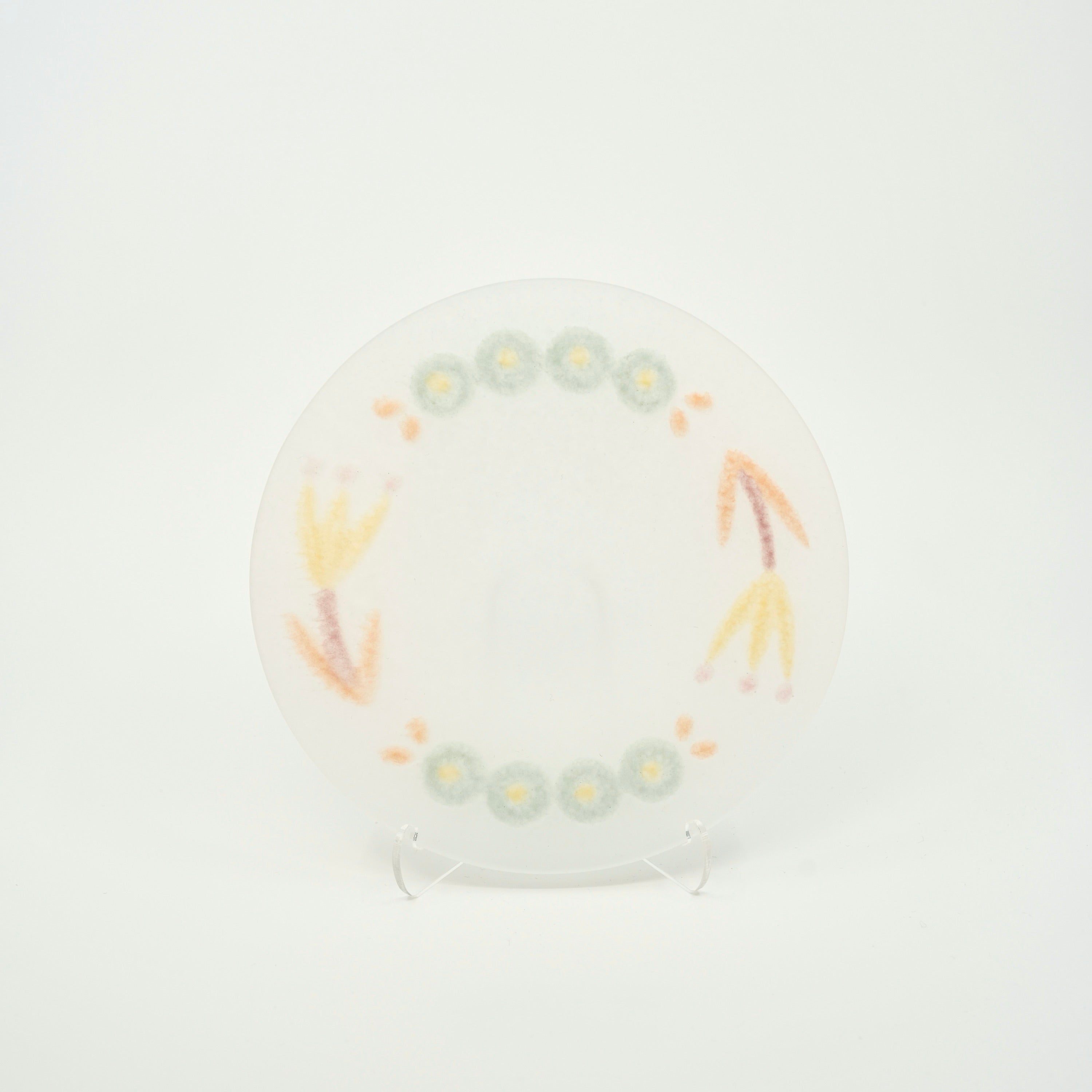 Relief Glass Plate – Round