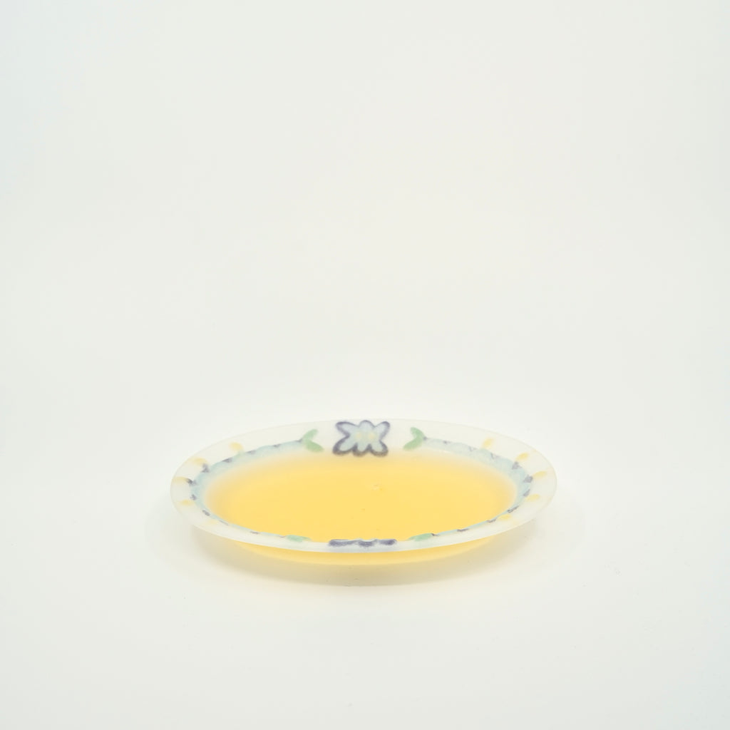 Relief Glass Plate – Oval