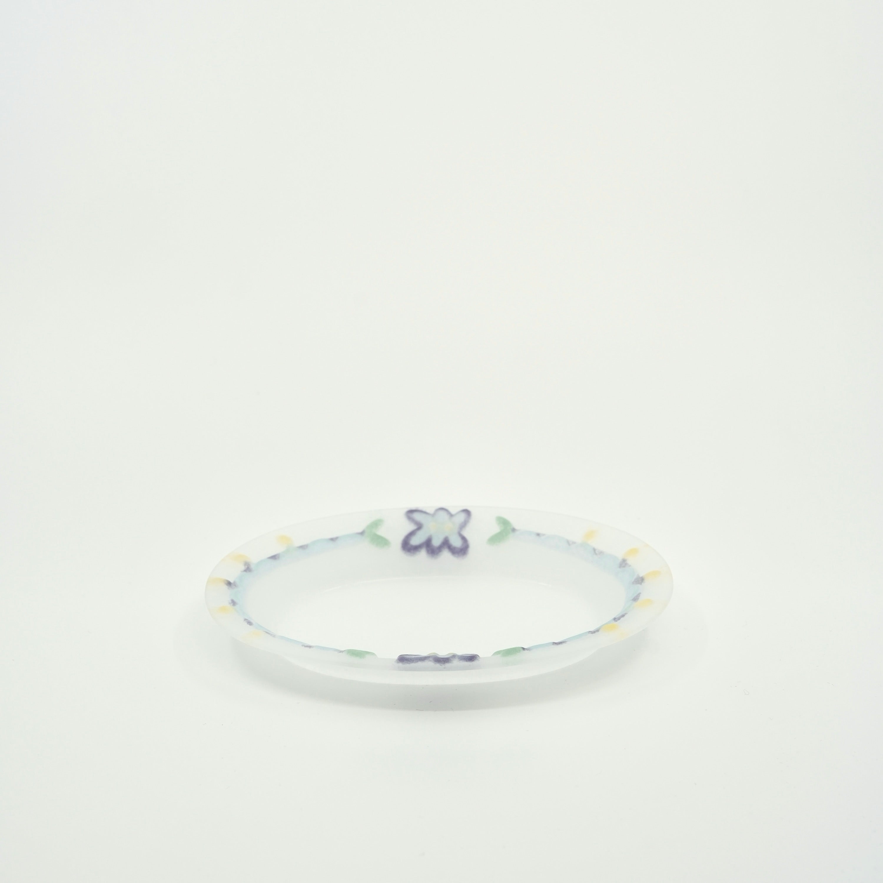 Relief Glass Plate – Oval