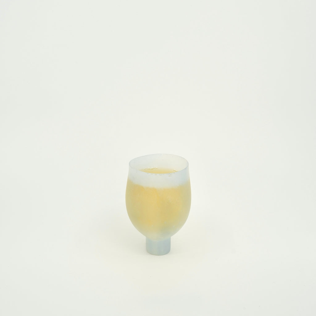Tulip Glass Cup — Blue Haze