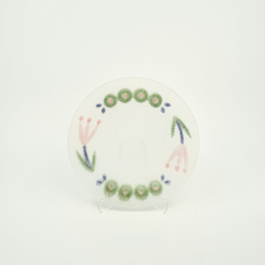 Relief Glass Plate – Round