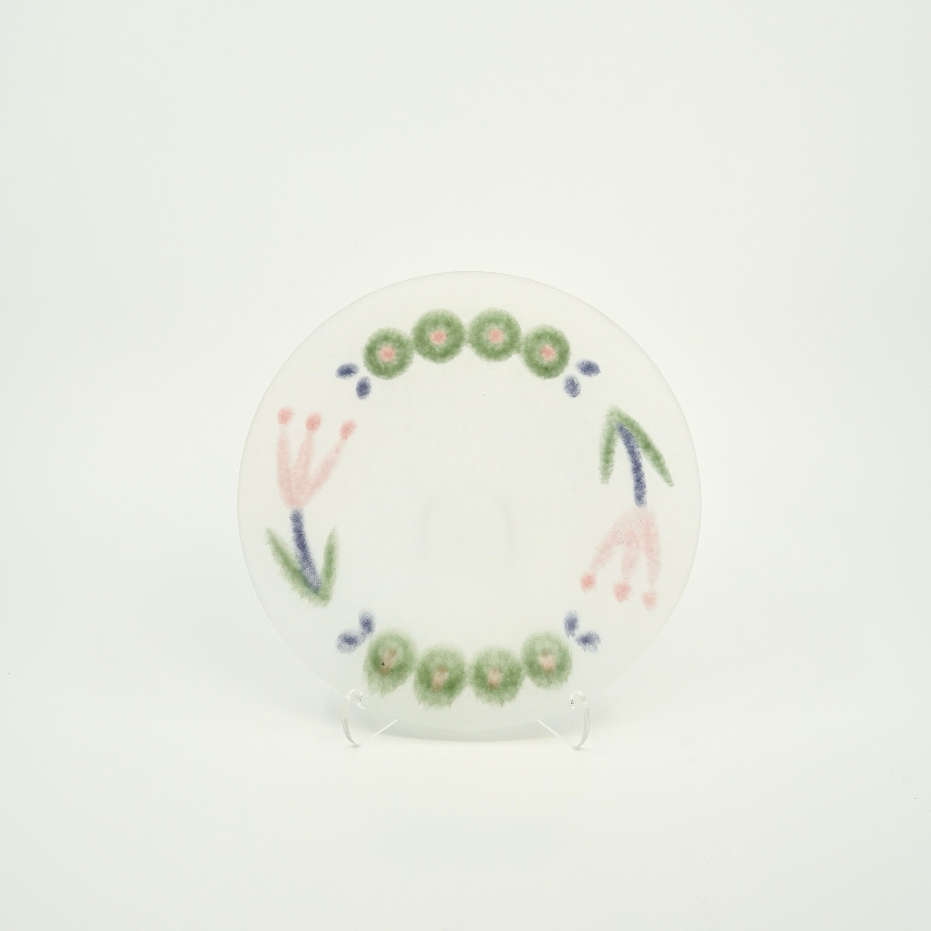 Relief Glass Plate – Round