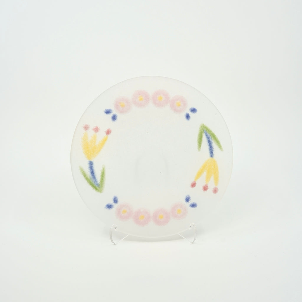 Relief Glass Plate – Round