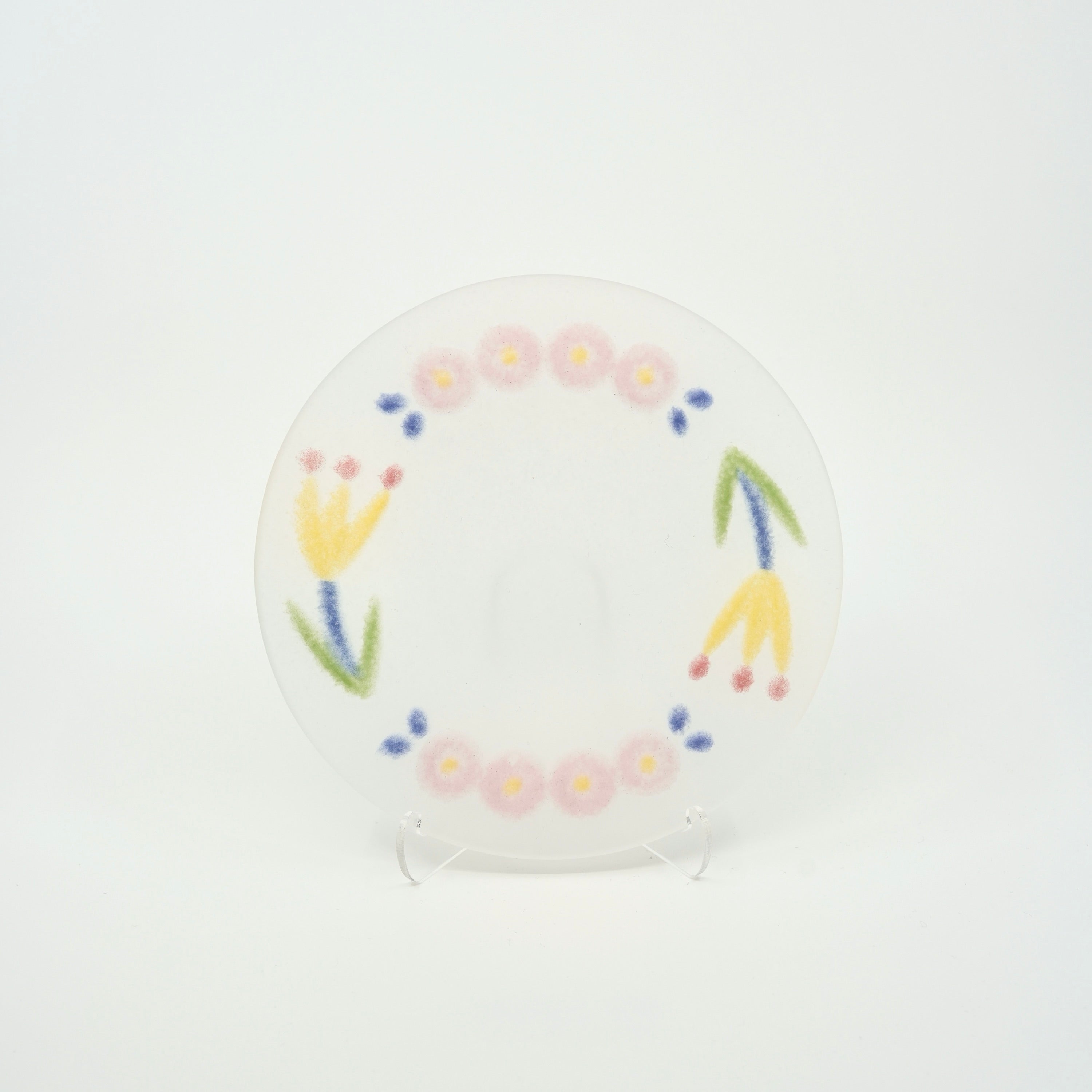 Relief Glass Plate – Round
