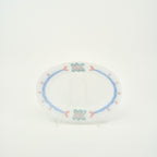 Relief Glass Plate – Oval