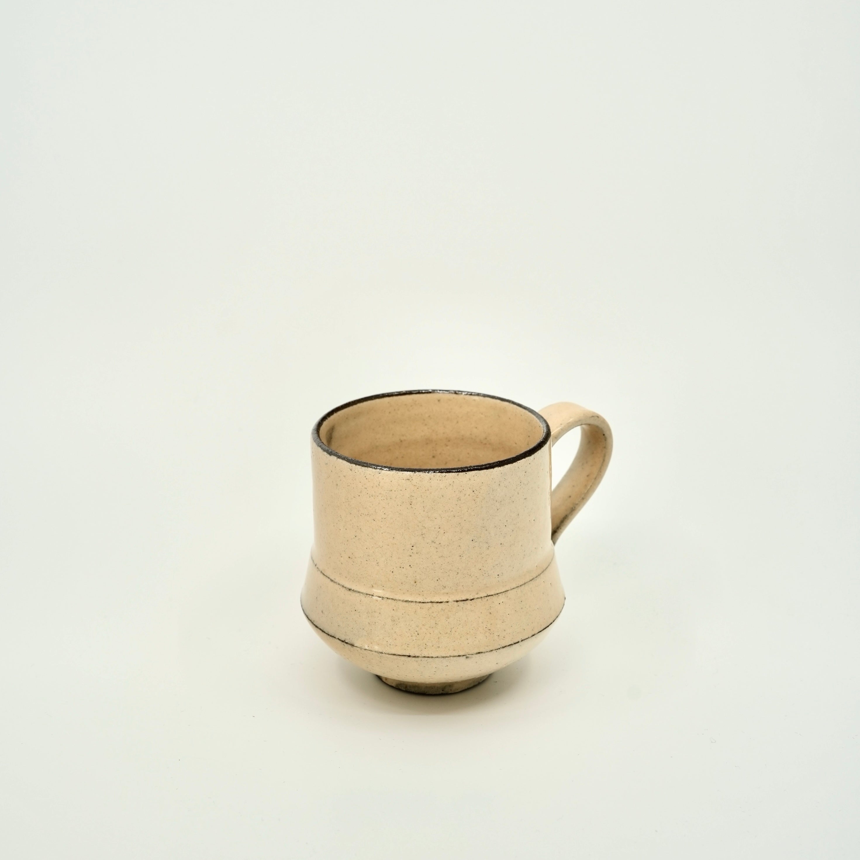 Footed Ceramic Mug
