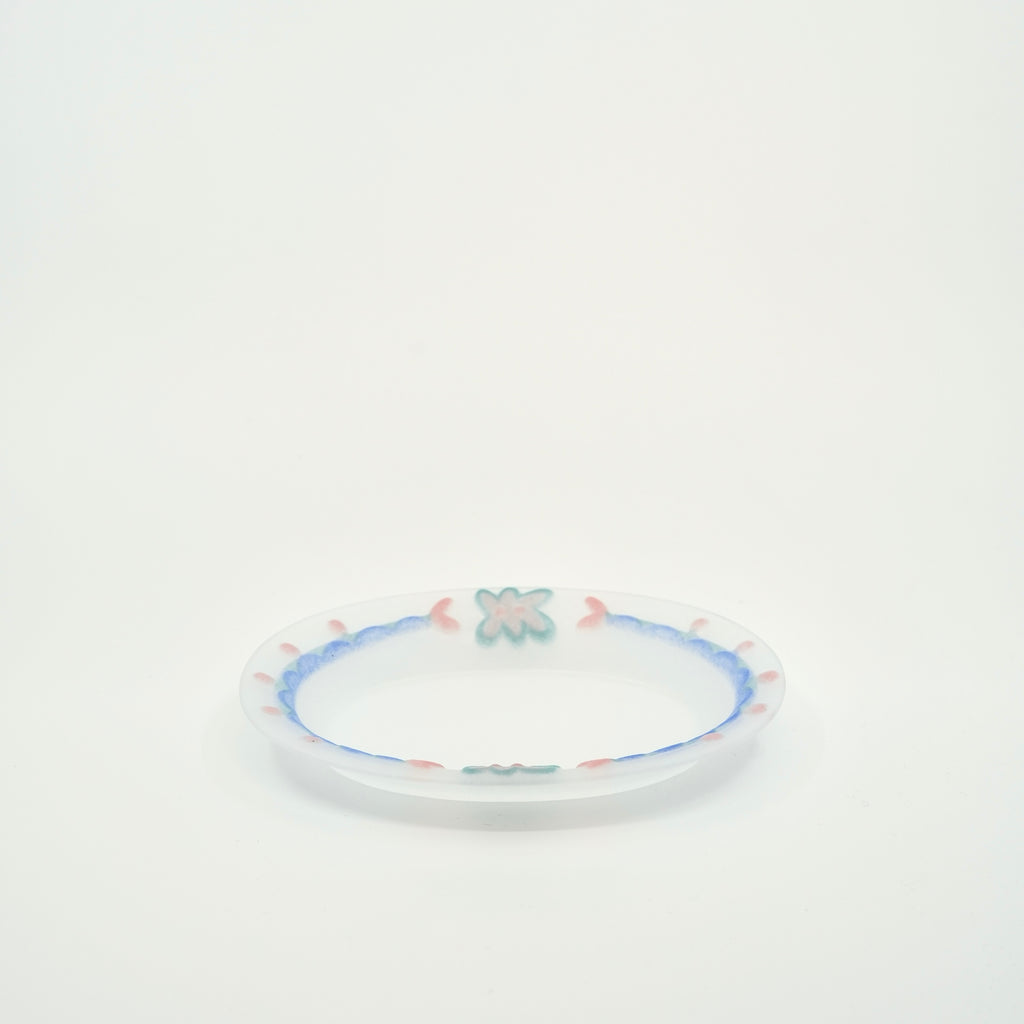 Relief Glass Plate – Oval