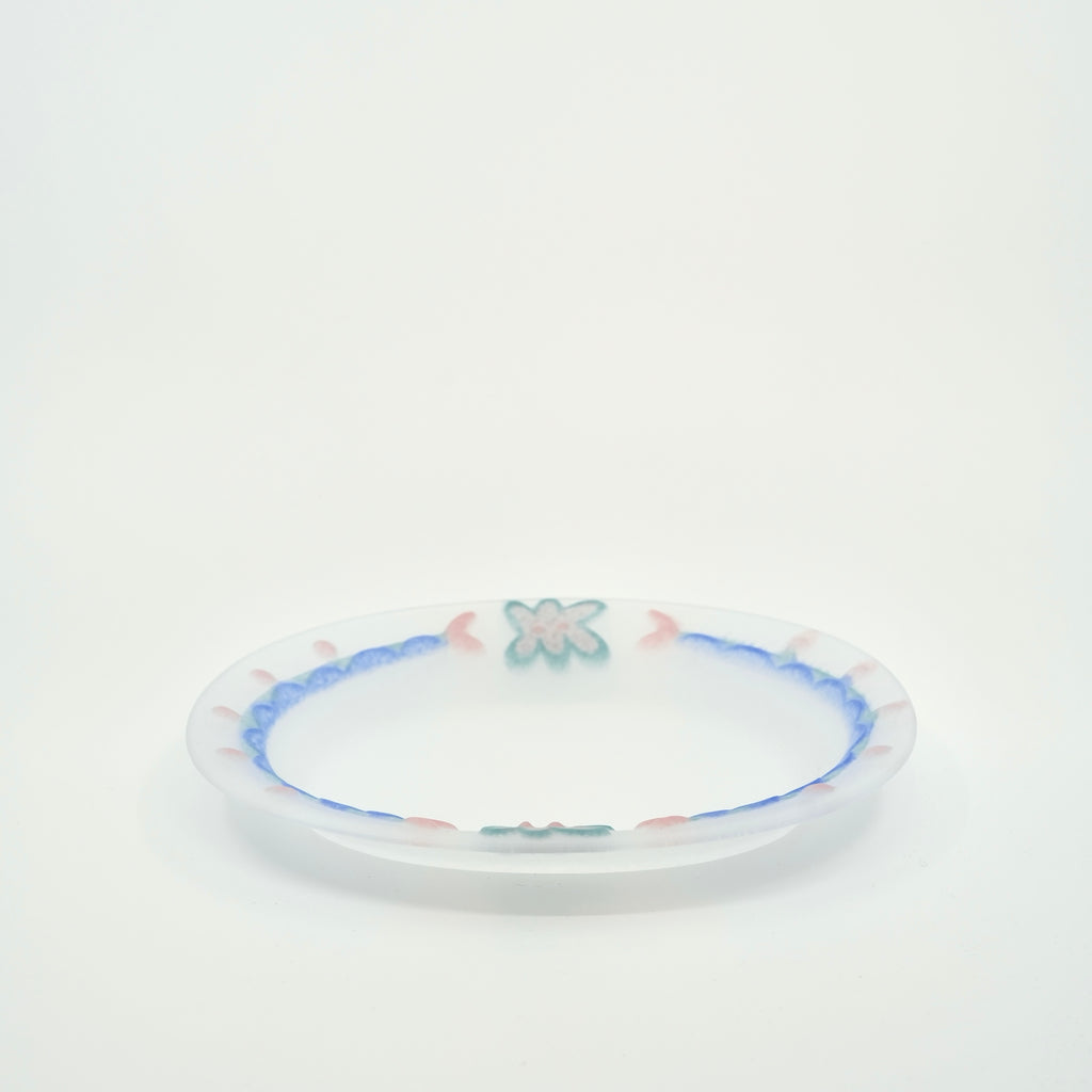 Relief Glass Plate – Oval