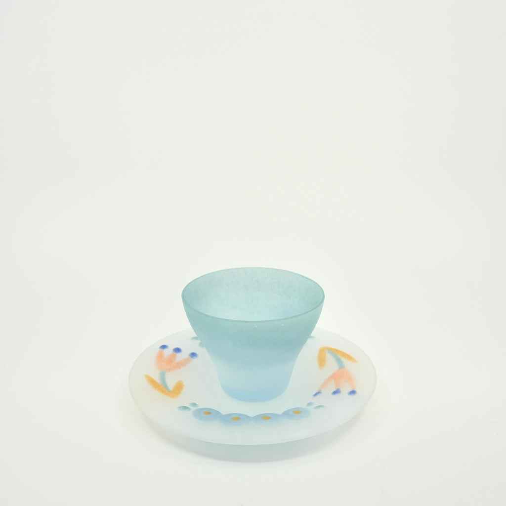 Relief Glass Plate – Round