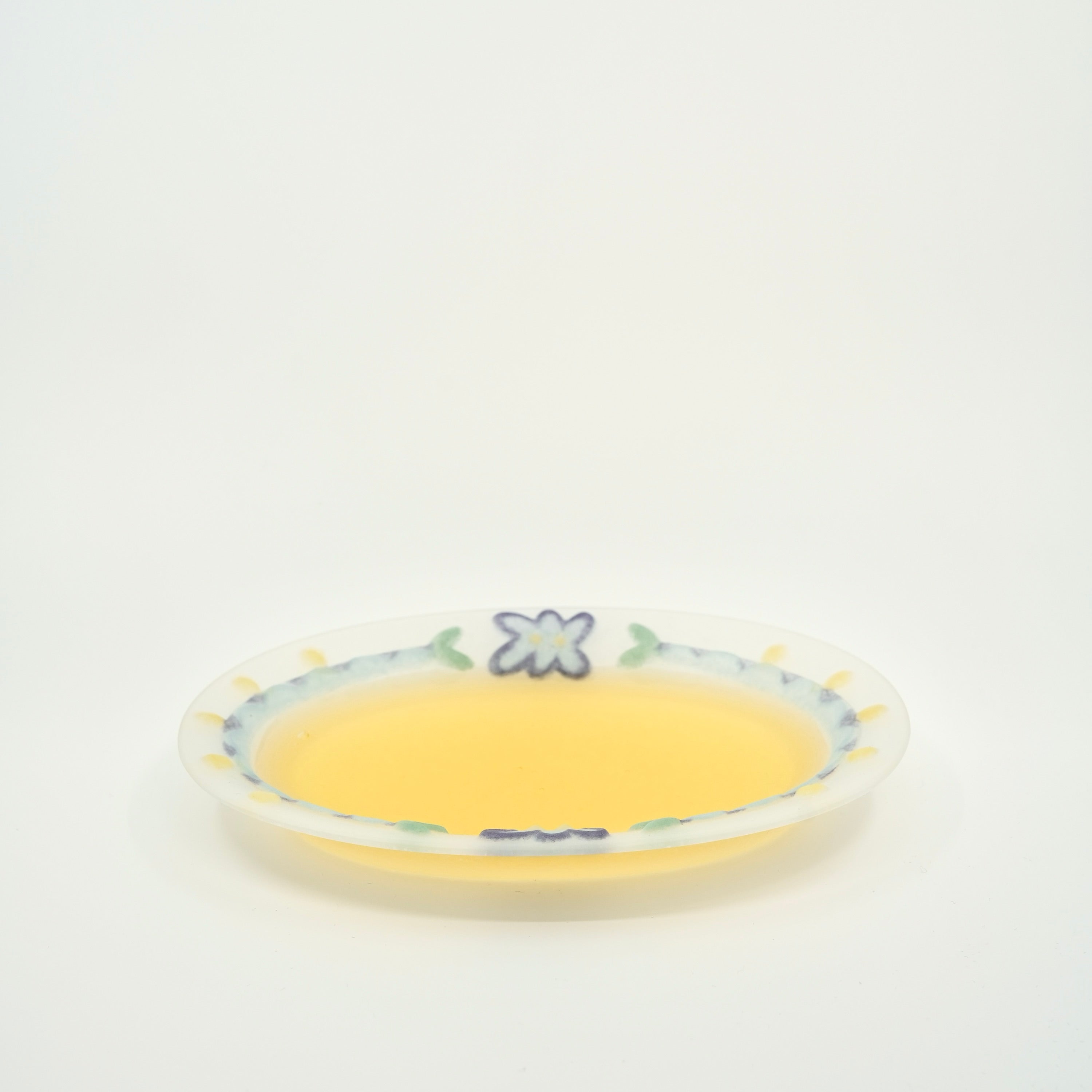 Relief Glass Plate – Oval