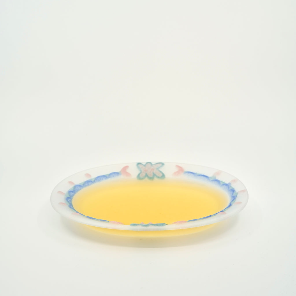 Relief Glass Plate – Oval