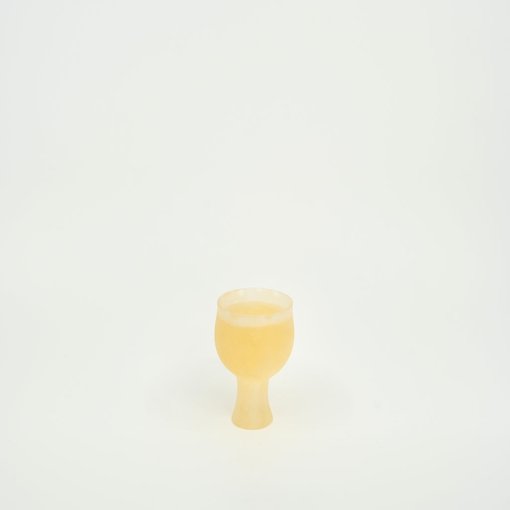 Amber Glass Cup – Small