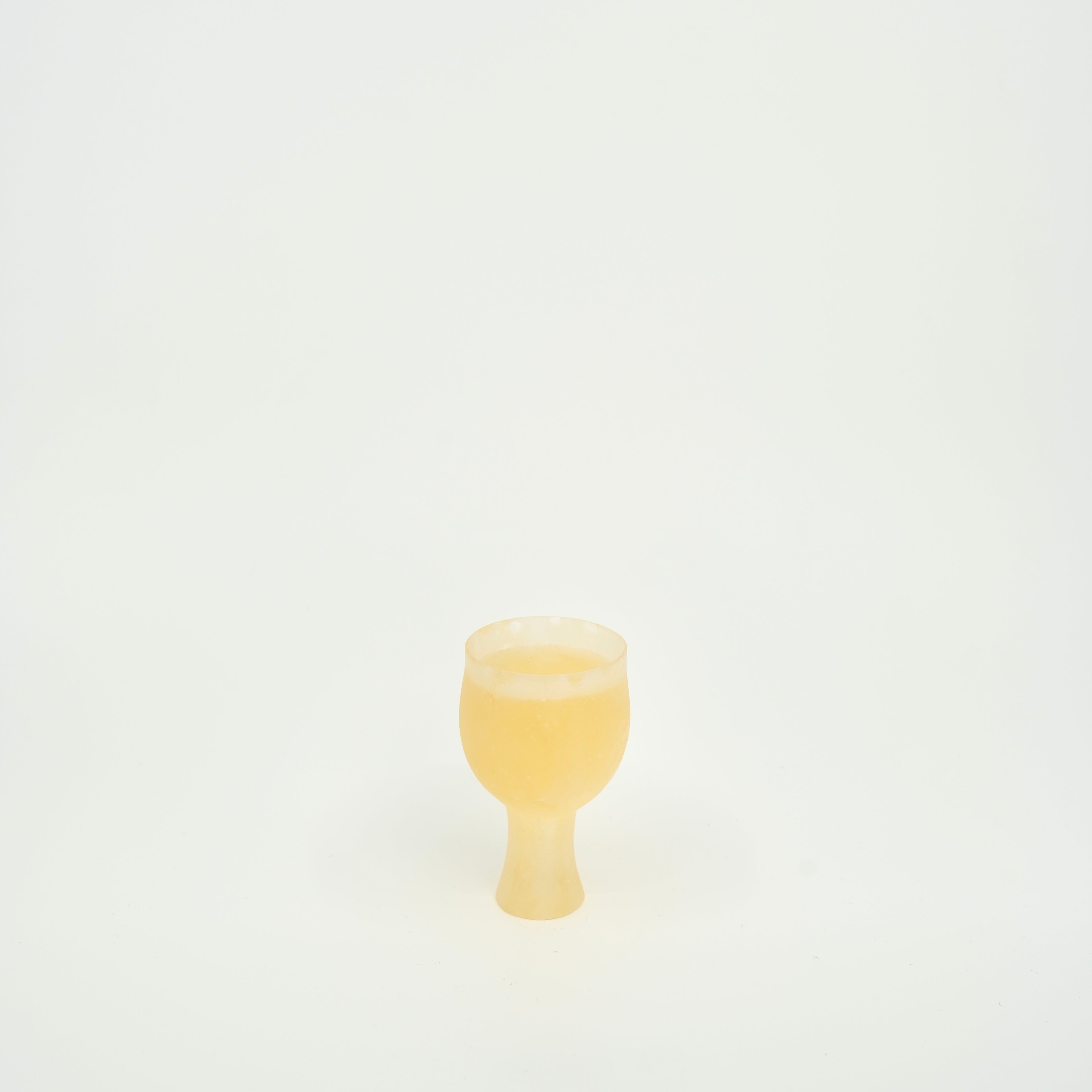 Amber Glass Cup – Small