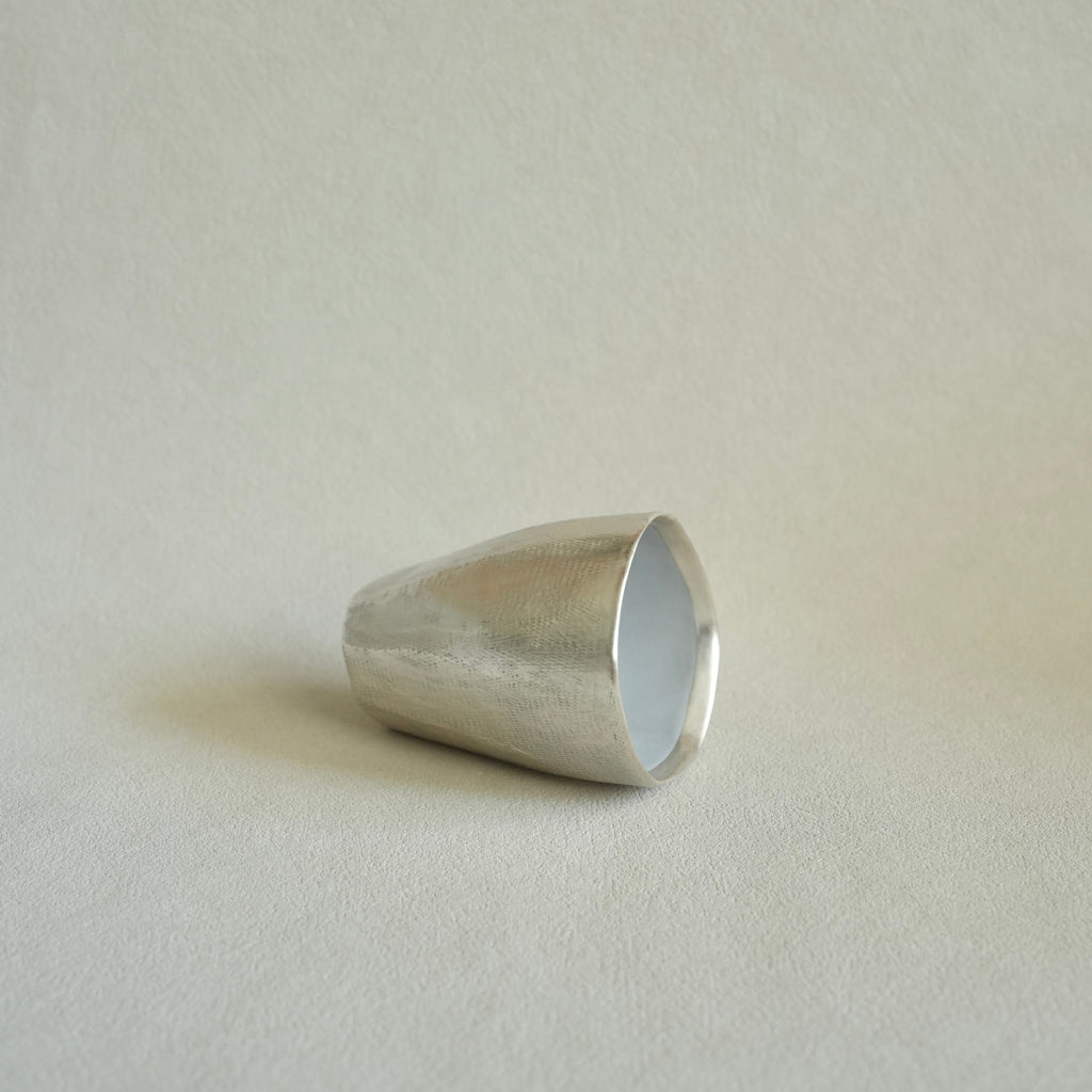 Tall Faceted Cup