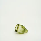 Tulip Glass Cup – Moss Green