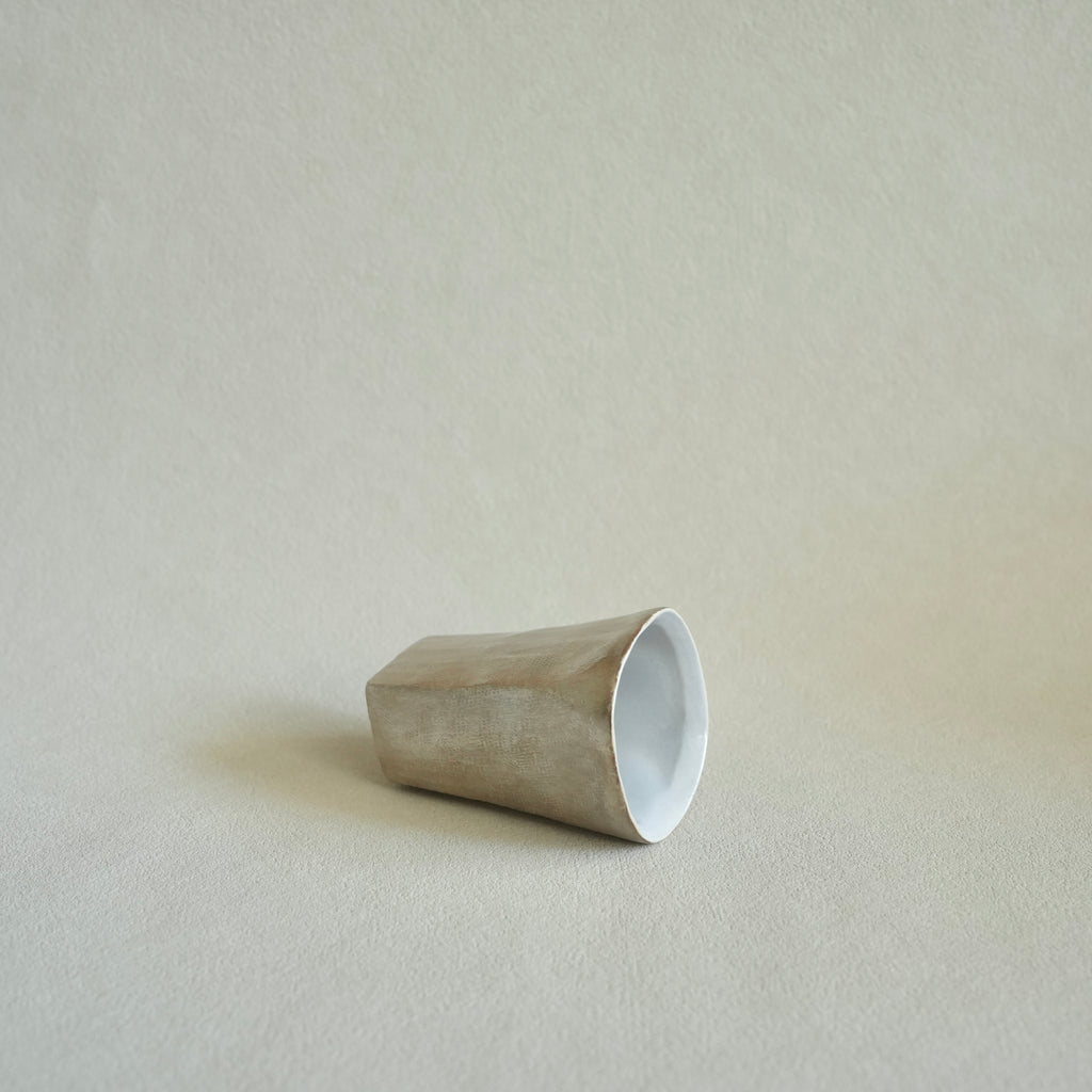 Silver Faceted Cup – Medium