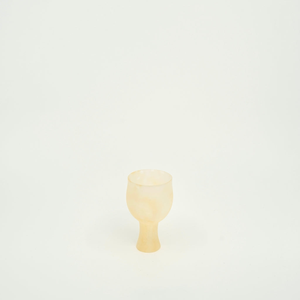 Amber Glass Cup – Small