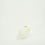 Tulip Glass Cup – White Jade