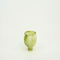 Tulip Glass Cup – Moss Green