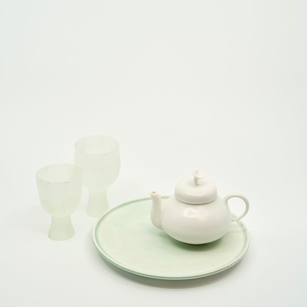 Mountain Mist Glaze Teapot Set B