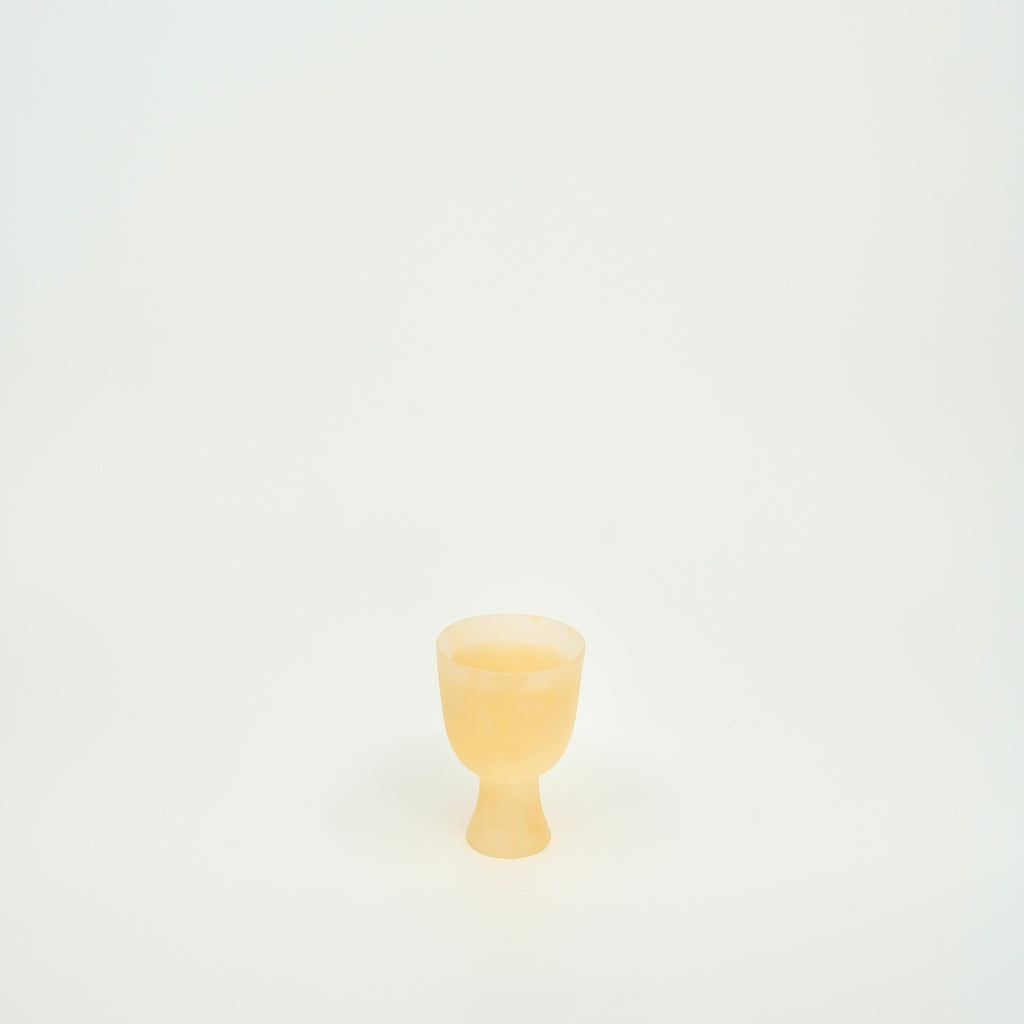 Amber Glass Cup – Small