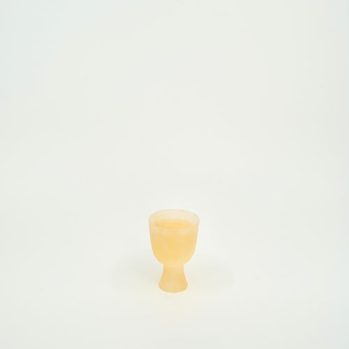 Amber Glass Cup – Small
