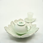Mountain Mist Glaze Teapot Set A