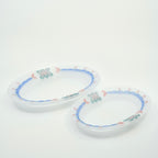 Relief Glass Plate – Oval