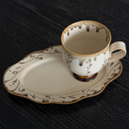 Amber Glazed Plate