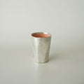 Tall Faceted Cup - Pink/Blue