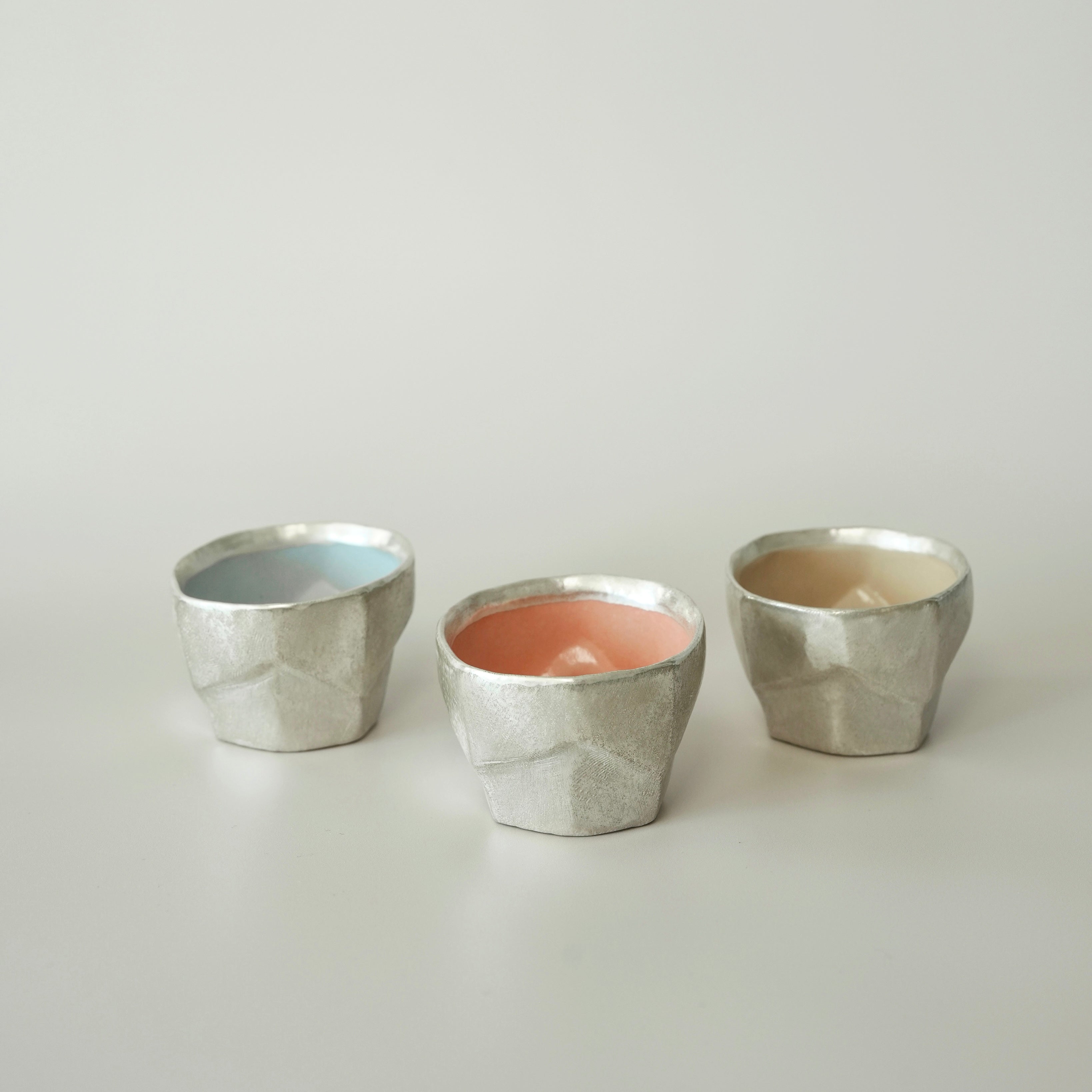 Small Geometric Cup – Pink