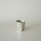 Small Faceted Cup – Blue