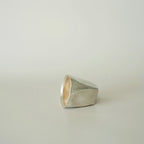 Small Faceted Cup – Beige