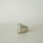 Small Faceted Cup – Blue