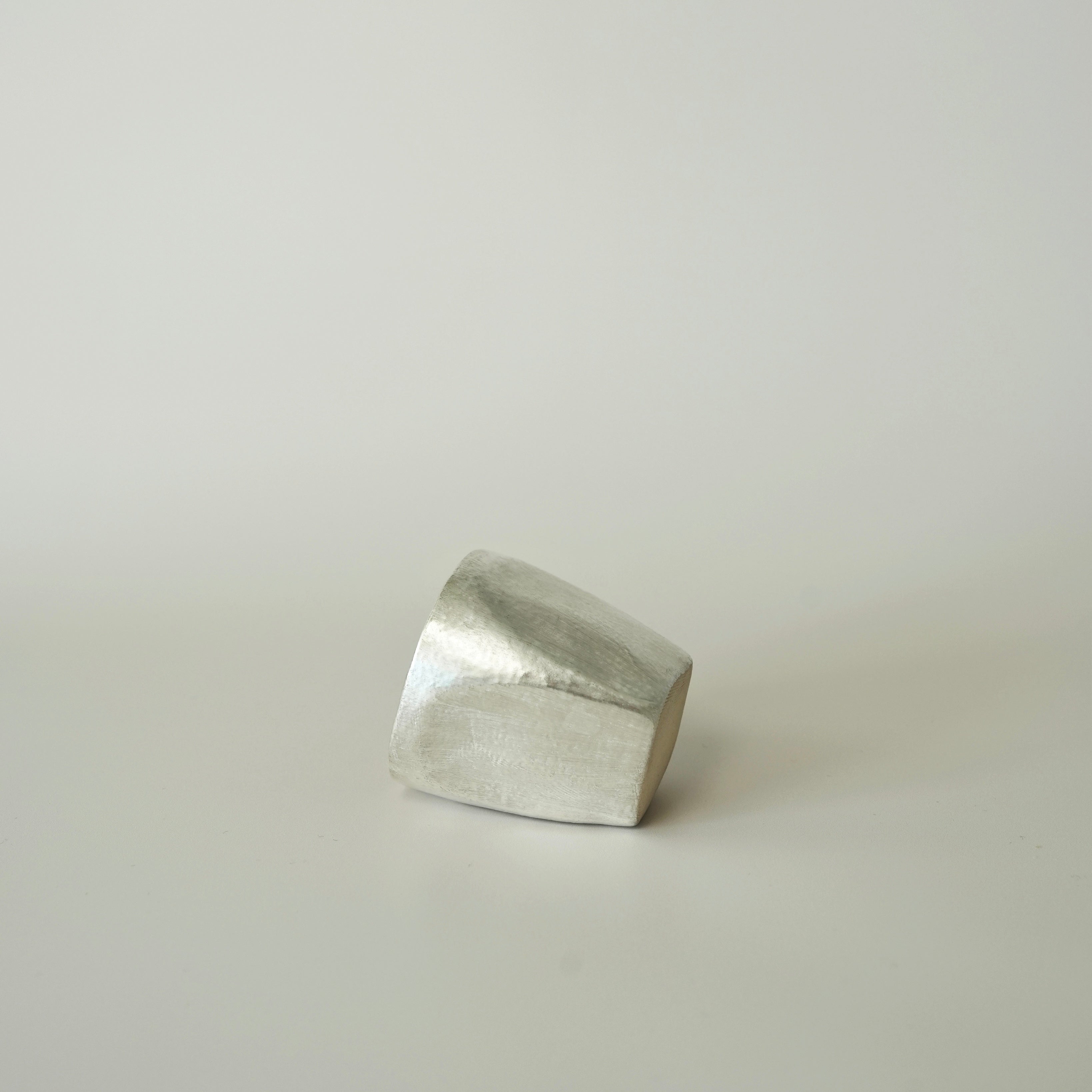 Small Faceted Cup – Blue