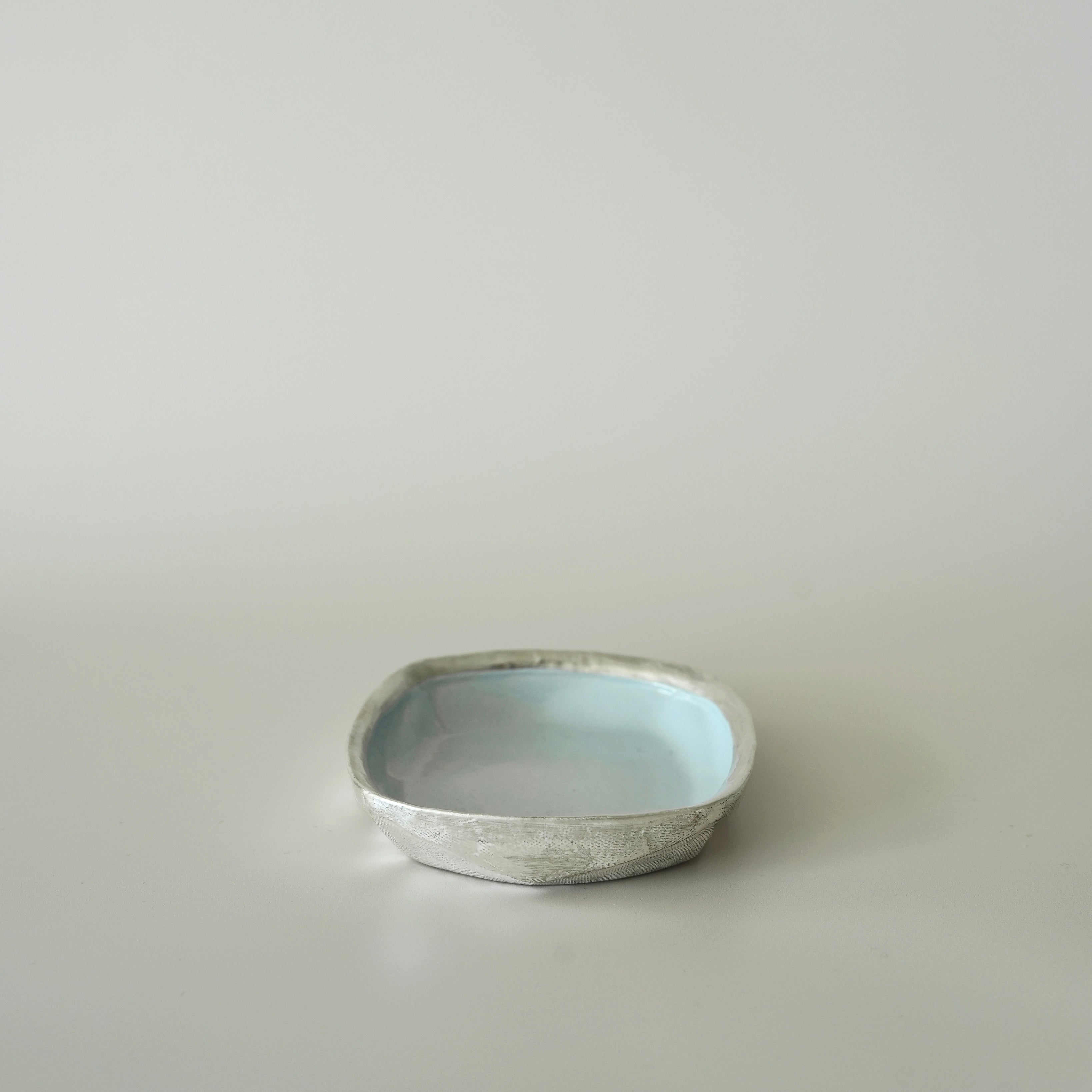 Small Square Dish – Blue