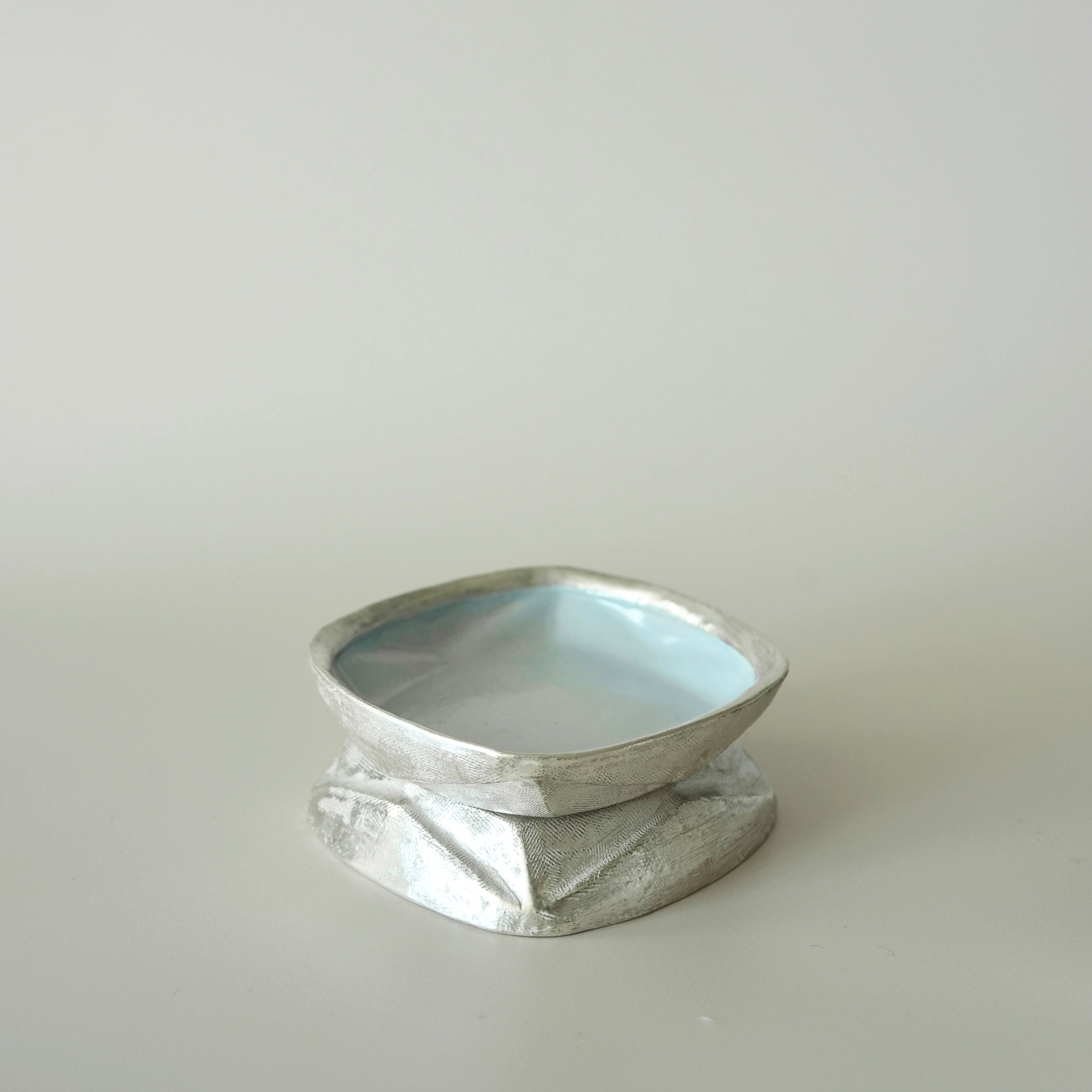 Small Square Dish – Blue
