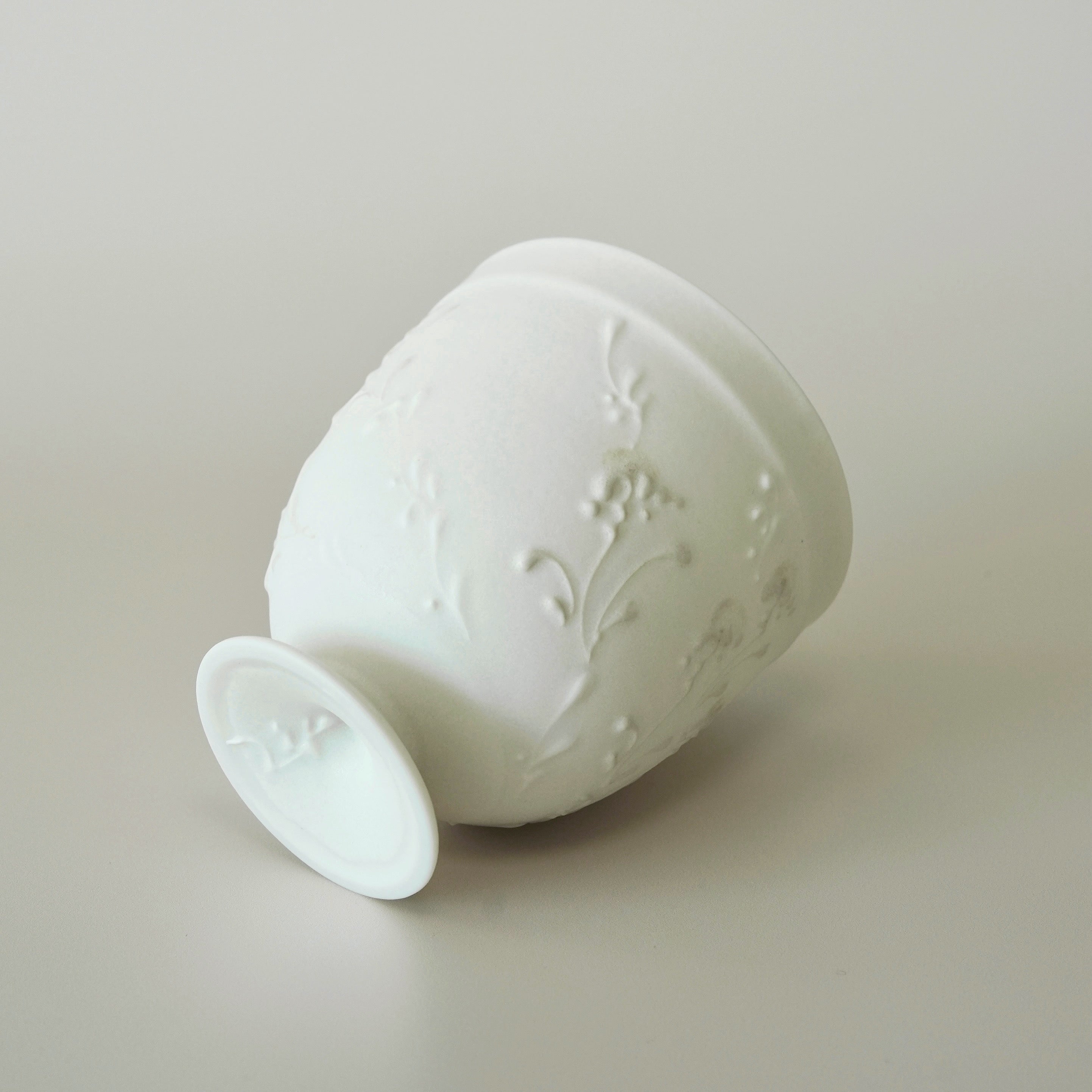 Floral Relief Goblet